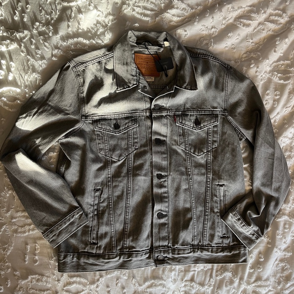 Levi Slate Grey Jeans Jacket